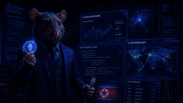 EtherRAT Blockchain C2 Infrastructure Attributed to Lazarus